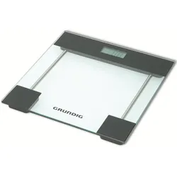 GRUNDIG Personenwaage digital, 180 kg, transparent