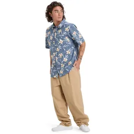 QUIKSILVER Kurzarmhemd Blau M