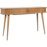 ZUIVER Konsolentisch Barbier 120 x 74 x 35 cm walnuss