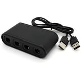 SKGAMES 4 Port GameCube Controller Adapter für Nintendo Switch / Wii U / PC USB