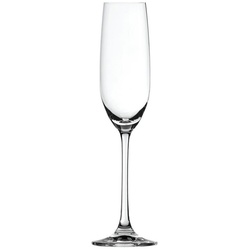 SPIEGELAU Gläser-Set Salute Champagnerflöte 4er Set, Kristallglas weiß