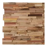vidaXL Wandplatten 10 Stk. 1,03 m2 Massivholz Teak Altholz