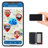 Winnes 4G Mini GPS Tracker Ohne ABO GPS Tracker Starker Magnet Globale Echtzeitverfolgung und Diebstahlschutz Mit Kostenloser App Mikro GPS Tracker für Auto, Fahrrad, Senioren, Hund, Koffer