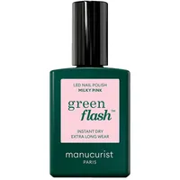 Manucurist Green Flash Milky Pink Nagellack 15 ml