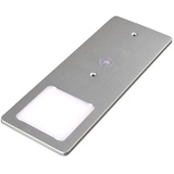 Kalb Material Für Möbel kalb LED Unterbauleuchten silber 5W- sehr flache Küchenleuchte Touch-Dimmfunktion Einbaustrahler Einbauspot, Auswahl:1er Set neutralweiss