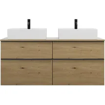 Burgbad Waschtischunterschrank 4 Schubladen 140 x 0 x 0 cm Eiche Dekor Urban