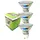 Trango LED-Leuchtmittel GU10 5W 3000K warmweiß 3 St.