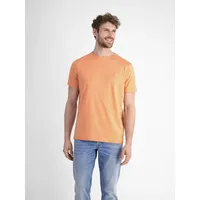 Lerros T-Shirt »LERROS Basic T-Shirt mit Logostitch, unifarben« Lerros