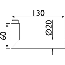tecwerk Schutzgarnitur NW-102-2 Edelstahl weiß