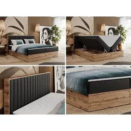 MKS Meble Albero-4 120 x 200 cm H3 Schwarz