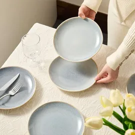 JIWOO Dessertteller Ø19,5 cm blau 6er Set