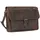 LEONHARD HEYDEN Salisbury Messenger Leder 40 cm Laptopfach braun