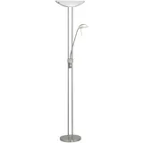 EGLO Baya 2-flg. nickel matt/weiß