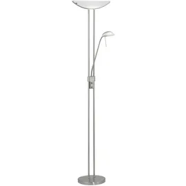 EGLO Baya 2-flg. nickel matt/weiß