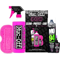 MUC-OFF Pflegeset E-Bike Clean, Protect & Lube Kit (Wet Lube Version)