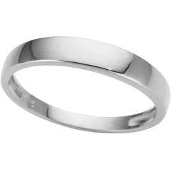 Firetti Goldring »Schmuck Geschenk Gold 333 klassische Eleganz, massiv und stilvoll« Firetti weißgoldfarben 17