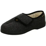 Intermax Hausschuh grau|schwarz 47 EU