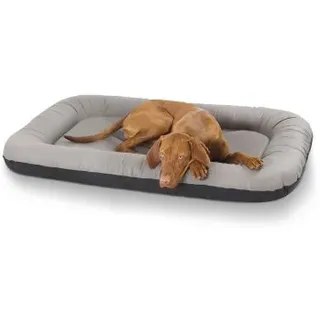 Knuffelwuff Hundematte Jerry XXL 120 x 85 cm grau