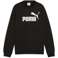 Puma Essentials No. 1 Logo French Terry Crew Sweatshirt Jungen 01 black 152