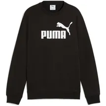 Puma Essentials No. 1 Logo French Terry Crew Sweatshirt Jungen 01 black 152