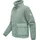 Ragwear "Arctika II", Flauschige Jacke aus Teddyfleece grün, S (36),