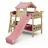Wickey Etagenbett CrAzY Fancy 90 x 200 cm Kiefer massiv rosa