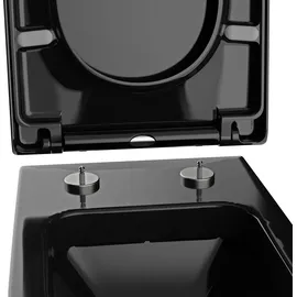 Bernstein WC-Sitz U1002 Schwarz glänzend