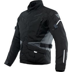 Dainese Tempest 3 D-Dry, Textiljacke wasserdicht - Schwarz/Schwarz/Dunkelgrau - 54