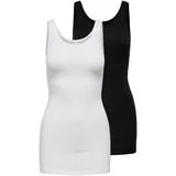 Only (15149050) Tank Top Baumwolle, Elastan