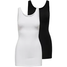 Only (15149050) Tank Top Baumwolle, Elastan