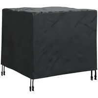 VidaXL Gartenmöbelabdeckung Schwarz 64 x 64 x 65 cm