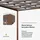 Blumfeldt Pavillon 3 x 3 m inkl. 4 Seitenteile Beige