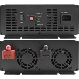 Qoltec intelligente professionelle Monolith-Ladegerät für LiFePO4-, AGM-, GEL- SLA-Batterien 50 A, 12 V)