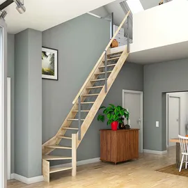 DOLLE Raumspartreppe Brest 70 cm Holz