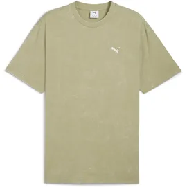 Puma Elevated Relaxed Wash Tee Lux Army XL