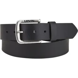 Ledergürtel LEVI'S "SEINE GÜRTEL", Damen, Gr. 80, schwarz, Leder, klassisch,modisch,sportlich, Gürtel