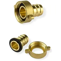 PUTEUS Schlauchadapter 1/2 Zoll 21x13mm gold