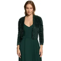 Vera Mont Strickjacke mit Struktur Grün M