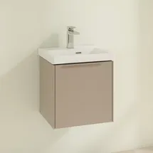 Villeroy & Boch Waschbeckenunterschrank 1 Tür 42,3 x 42,9 x 37,8 cm Schwarz
