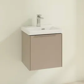 Villeroy & Boch Waschbeckenunterschrank 1 Tür 42,3 x 42,9 x 37,8 cm Schwarz