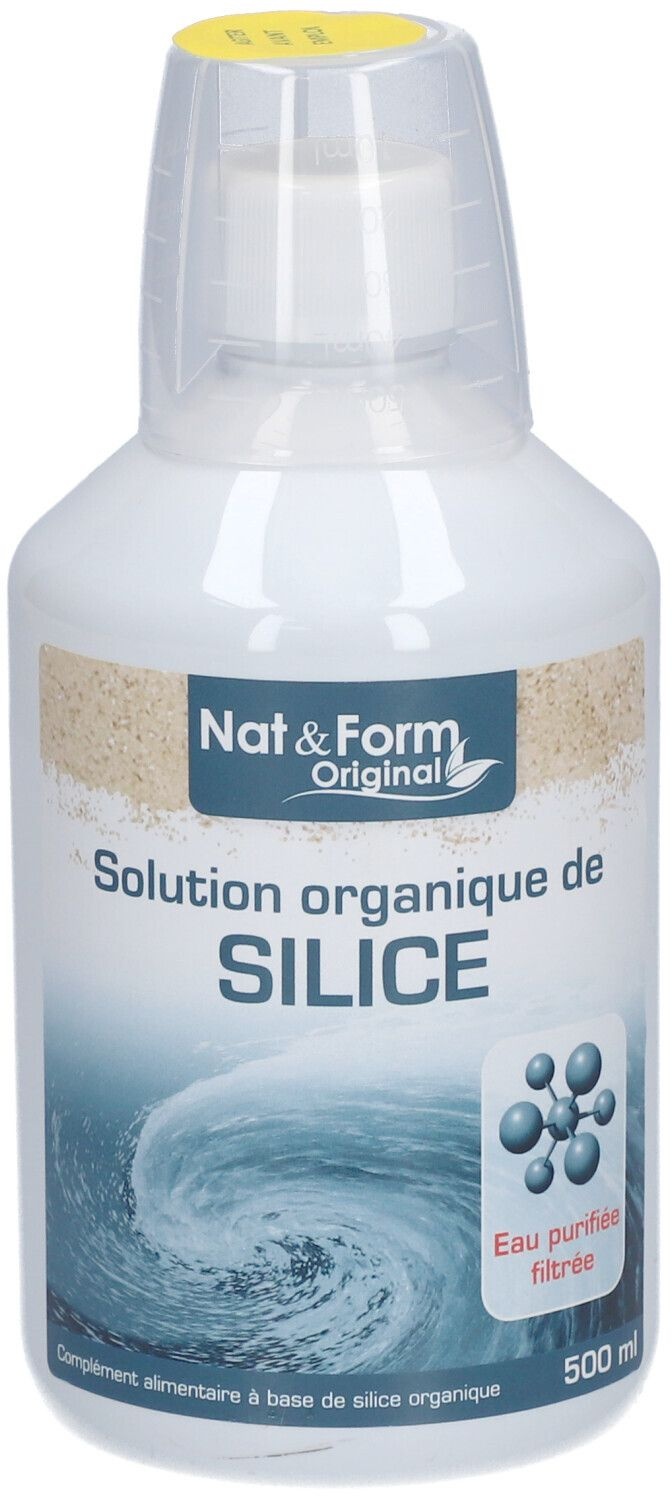 Nat&Form SOLUTION ORGANIQUE DE SILICE 500 ml fluide