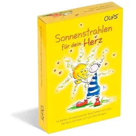 werteArt Verlag Oups Karten - „Sonnenstrahlen für unser Herz”