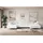 altdecor Eckcouch U-Form 6-Sitzer Weiß