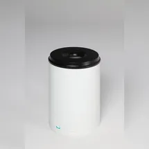 Proregal Papierkorb 50 l Weiß