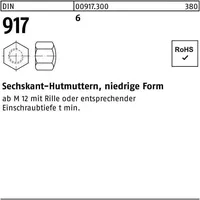 Industrial Quality Supplies Hutmutter DIN 917 M 24 x