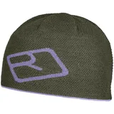 Ortovox Merino Logo Knit Beanie Grün