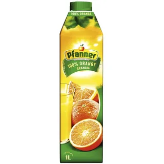 Pfanner Orangensaft 100% aus Orangensaftkonzentrat Packung 1000ml