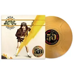 High Voltage/gold vinyl
