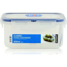 Lock & Lock Frischhaltedose rechteckig transparent 15 x 11 x 7 cm 0,6 l