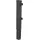 Floraworld Zaunpfosten 4 x 40 cm Grau/Stahl